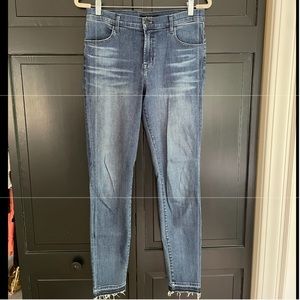 J Brand Medium Wash Skinny Jeans